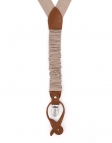 CIPRIA - BRETELLES EN TISSU - BEIGE NUDE