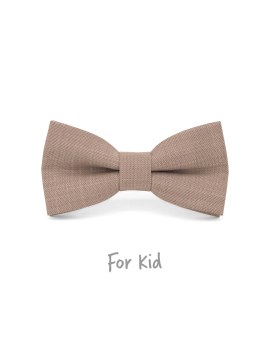 CIPRIA - KID or TEEN BOW TIE - NUDE