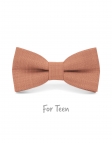 PESCA - KID or TEEN BOW TIE - PEACH ORANGE