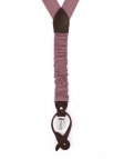 ROSALA - BRETELLES EN TISSU - ROSE FRAMBOISE