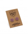 ROSALA - FABRIC CUFFLINKS - RASPBERRY PINK