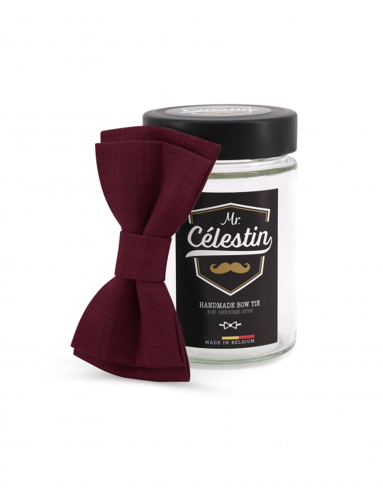 VINO - BOW TIE - WINE RED