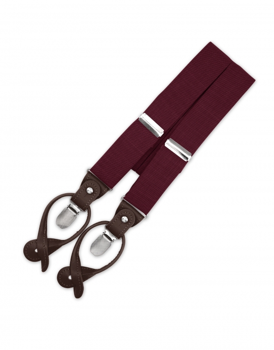 VINO - BRACES - WINE RED