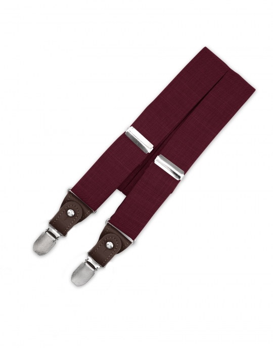VINO - CLASSIC BRACES - WINE RED