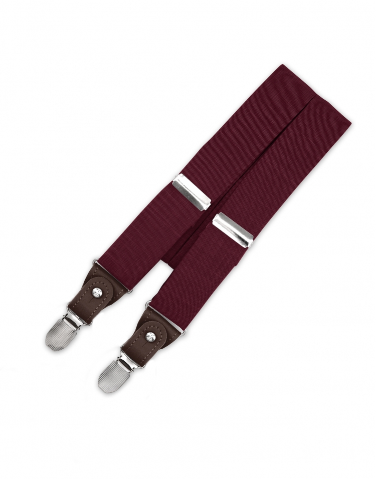 VINO - CLASSIC BRACES - WINE RED