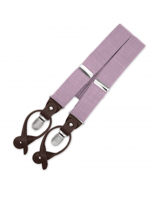 MALVA - BRETELLES EN TISSU - VIEUX MAUVE