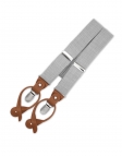 GOLFO - BRETELLES EN TISSU - GRIS CLAIR