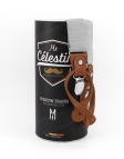 GOLFO - BRETELLES EN TISSU - GRIS CLAIR