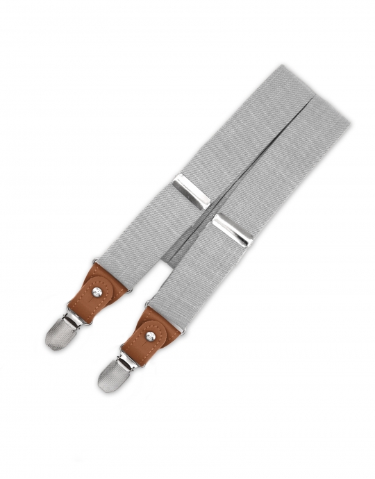 GOLFO - BRETELLES A PINCES - GRIS CLAIR - CLASSIC