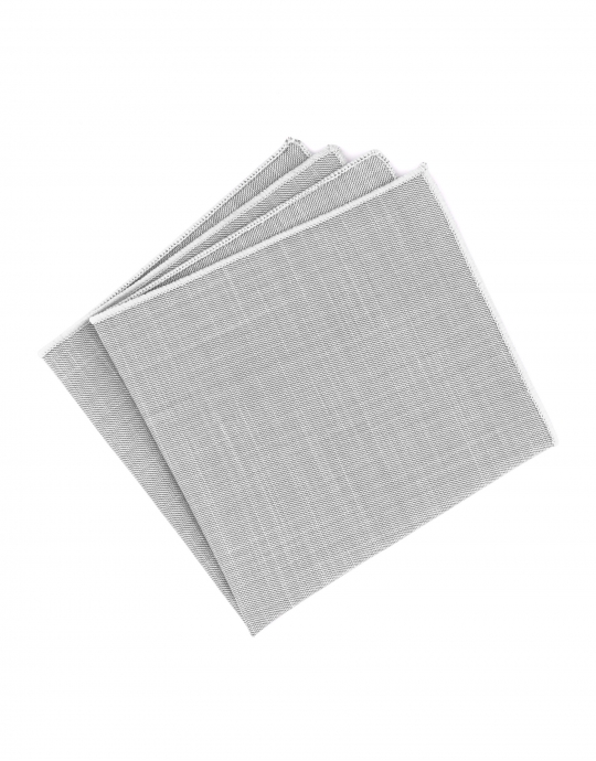 GOLFO - POCKET SQUARE - LIGHT GREY