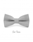 GOLFO - KID or TEEN BOW TIE - LIGHT GREY