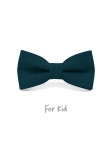OTTANIO - KID or TEEN BOW TIE - GREEN TEAL