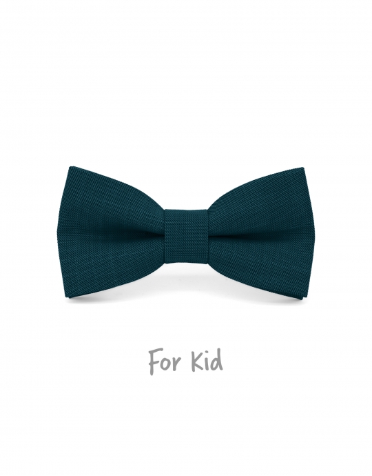 OTTANIO - KID or TEEN BOW TIE - GREEN TEAL