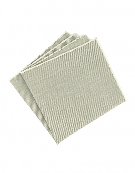 SALVIA - POCKET SQUARE - SAGE GREEN