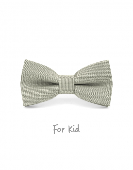 SALVIA - KID or TEEN BOW TIE - SAGE GREEN