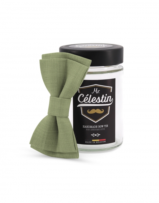 FOGLIA - BOW TIE - OLIVE GREEN