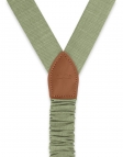 FOGLIA - BRETELLES EN TISSU - VERT OLIVE