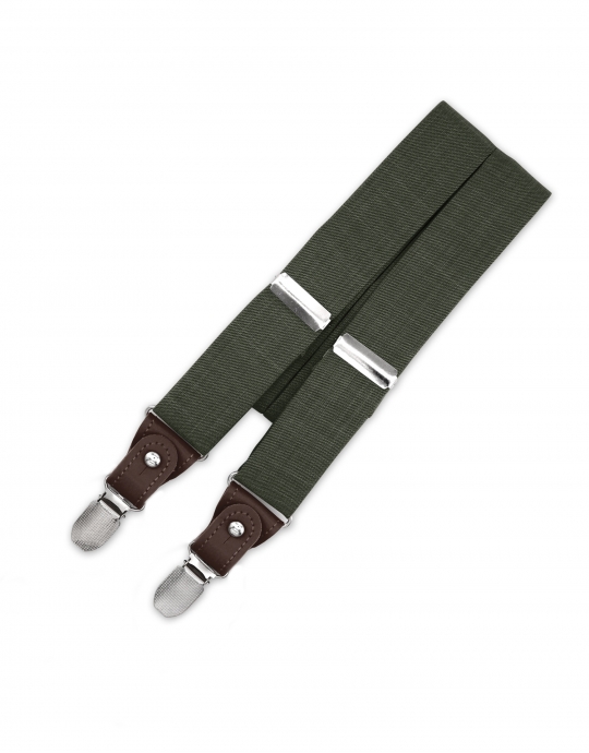 PINETA - BRETELLES A PINCES - VERT THYM - CLASSIC