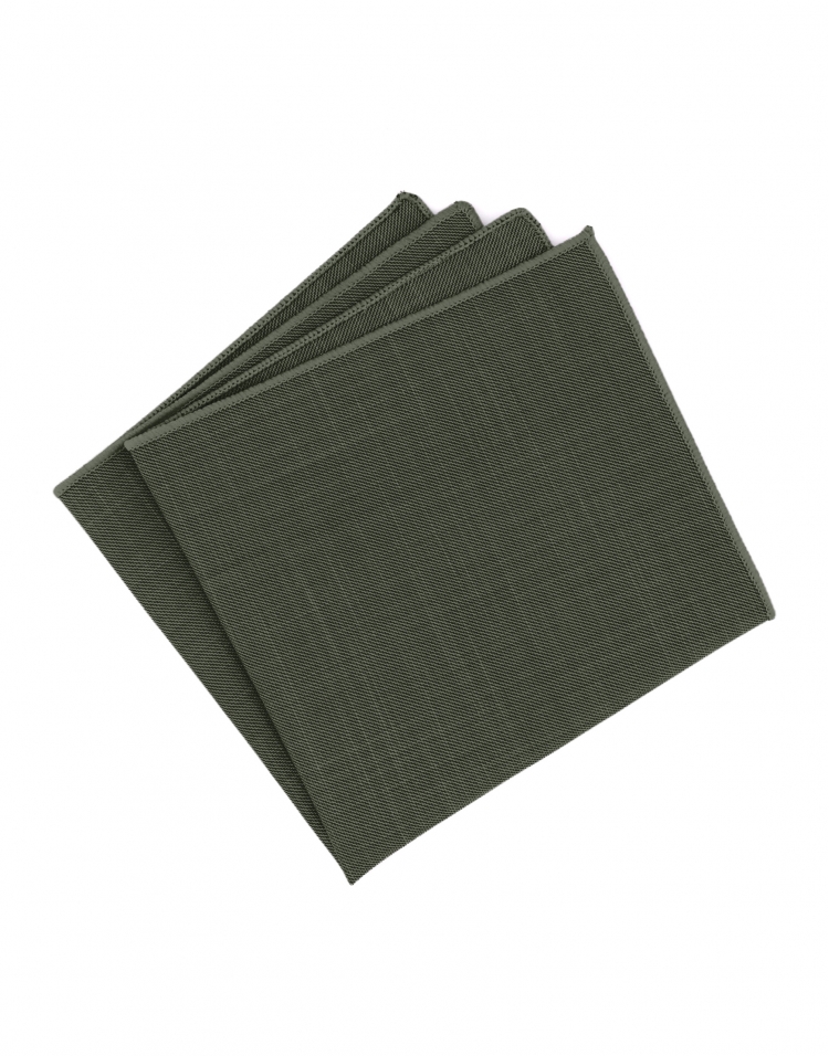 PINETA - POCKET SQUARE - THYME GREEN PINETA - POCKET SQUARE - THYME GREEN