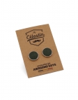 PINETA - FABRIC CUFFLINKS - THYME GREEN