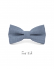 BRUMA - KID or TEEN BOW TIE - MIDDLE BLUE