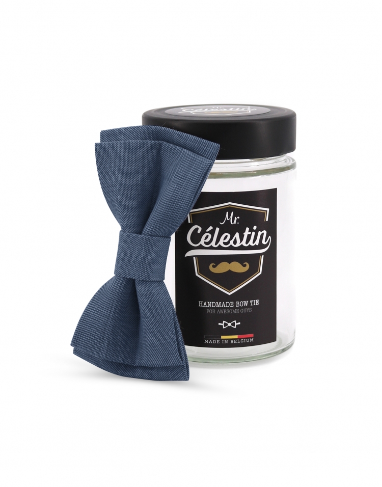 TEMPESTA - BOW TIE - DENIM BLUE