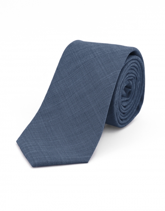 TEMPESTA - CRAVATE - BLEU DENIM