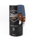 TEMPESTA - BRETELLES A PINCES - BLEU DENIM - CLASSIC