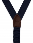 NOTTE - BRETELLES A PINCES - BLEU NUIT - CLASSIC