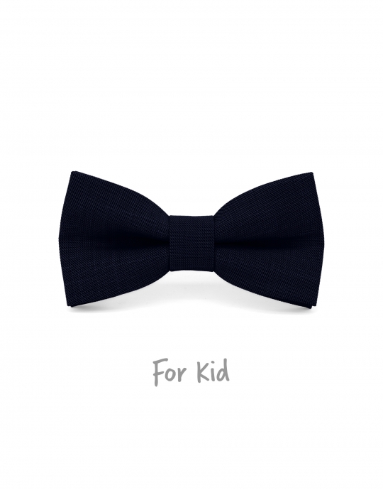 NOTTE - KID or TEEN BOW TIE - NIGHT BLUE