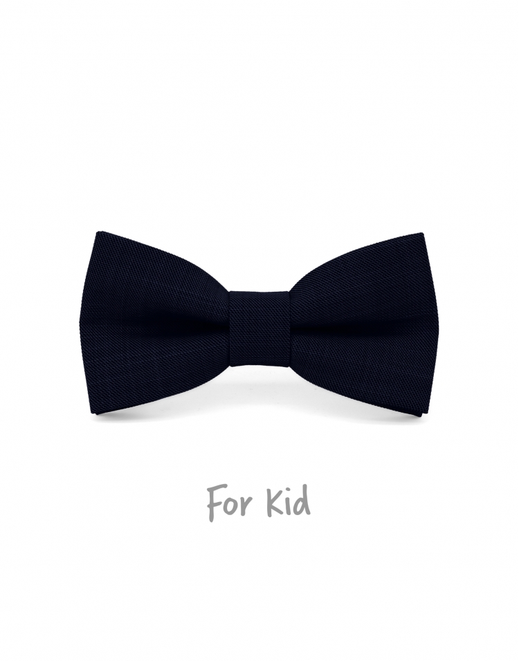 NOTTE - KID or TEEN BOW TIE - NIGHT BLUE