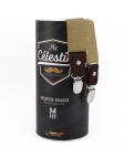 MALTO - BRETELLES A PINCES - BEIGE CACAHUETE - CLASSIC