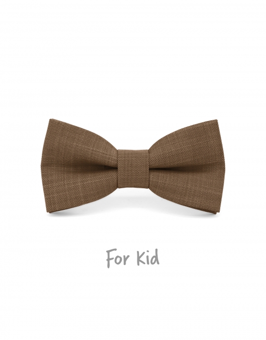 AVANA - KID or TEEN BOW TIE - BROWN