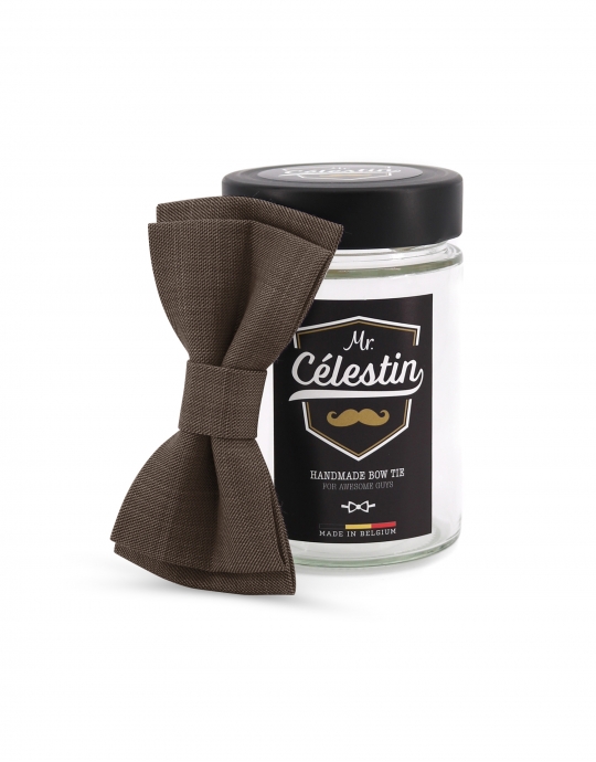 CASTAGNA - BOW TIE - CHESTNUT BROWN