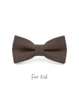 CASTAGNA - KID or TEEN BOW TIE - CHESTNUT BROWN