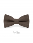 CASTAGNA - KID or TEEN BOW TIE - CHESTNUT BROWN