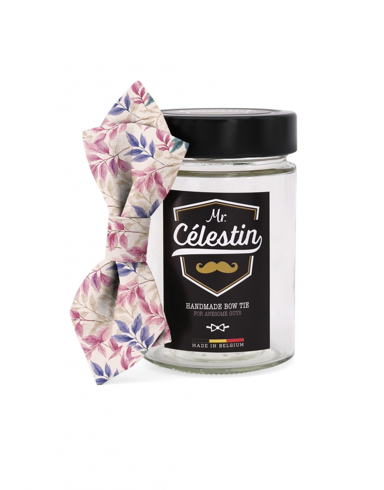 MEGGEN - BLOEMEN STRIK - DIAMOND - ROZE, MAUVE & BEIGE