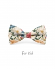 SALAMANCA - KID or TEEN BOW TIE - GREEN, ORANGE, RED & BLUE