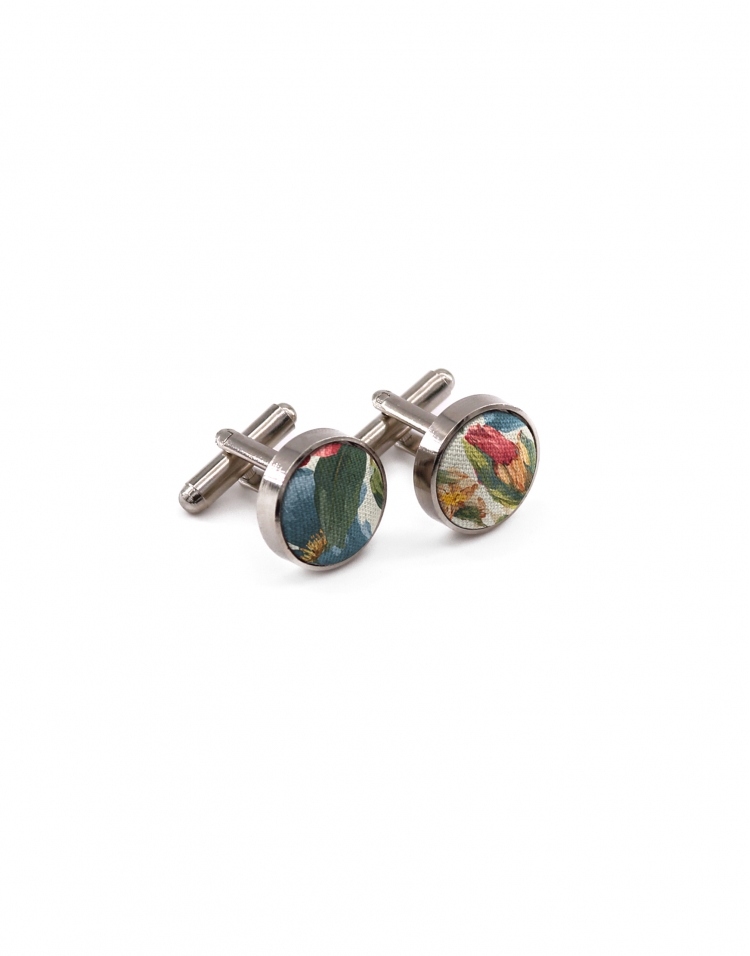 SALAMANCA - FLORAL CUFFLINKS