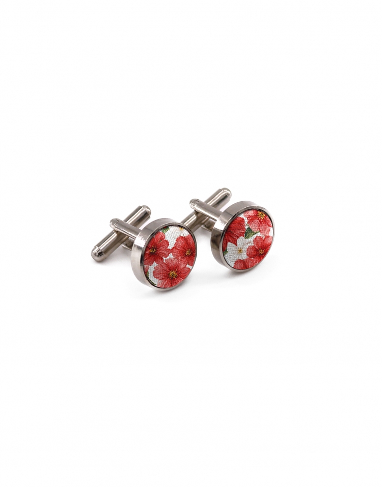 CADOGAN - FLORAL CUFFLINKS