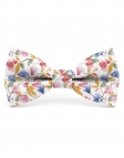 HAMA - NOEUD PAPILLON FLEURI - CLASSIC - ROSE, BLEU & JAUNE
