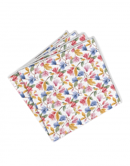 HAMA - POCHETTE FLEURIE - ROSE, BLEU & JAUNE