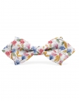 HAMA - FLORAL BOW TIE - DIAMOND - PINK, BLUE & YELLOW