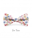 HAMA - KID or TEEN BOW TIE - PINK, BLUE & YELLOW