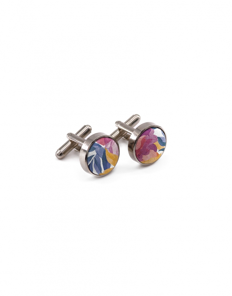 HANNAM - FLORAL CUFFLINKS