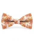 MOSMAN - FLORAL BOW TIE - CLASSIC - ORANGE