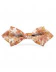 MOSMAN - FLORAL BOW TIE - DIAMOND - ORANGE