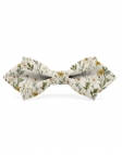 HAMPSTEAD - FLORAL BOW TIE - DIAMOND - BEIGE & KHAKI
