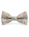 NASSIM - FLORAL BOW TIE - CLASSIC - BLUE, PINK & YELLOW