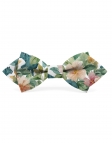 MITA - FLORAL BOW TIE - DIAMOND - GREEN, PETROL & PINK